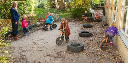 Spiren - cykel øvelsesbane